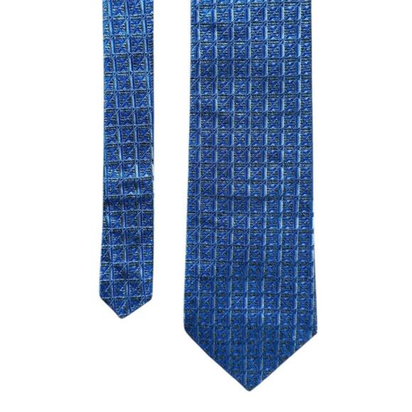 Fumagalli Blue/Gray Tie - Picture 4 of 7